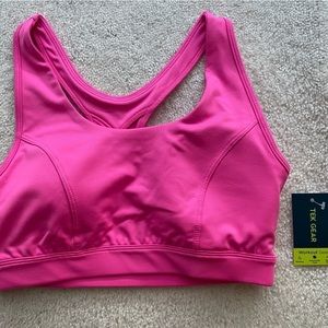 Nwt Tek Gear Sports Bra Pink Sz M